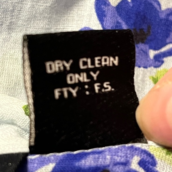 New Direction Sport Button Down Size Large Floral w/Sequins - Picture 5 of 15